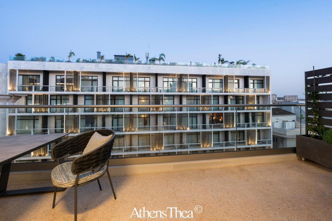 Athensthea Alpha Luxury Penthouse Apt In Omonia Bagian luar foto