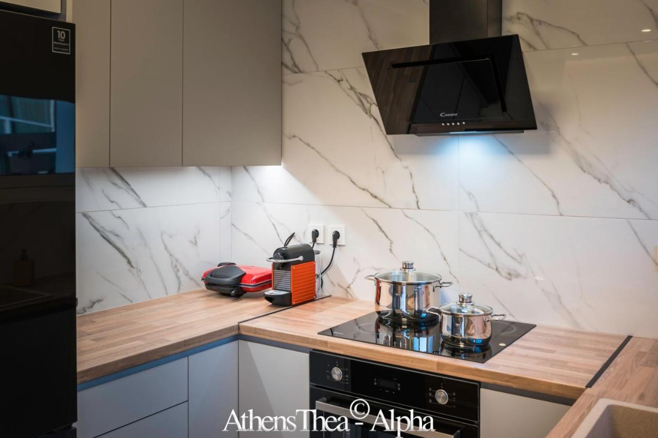 Athensthea Alpha Luxury Penthouse Apt In Omonia Bagian luar foto