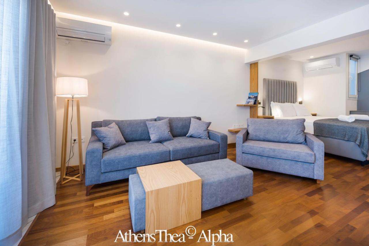 Athensthea Alpha Luxury Penthouse Apt In Omonia Bagian luar foto