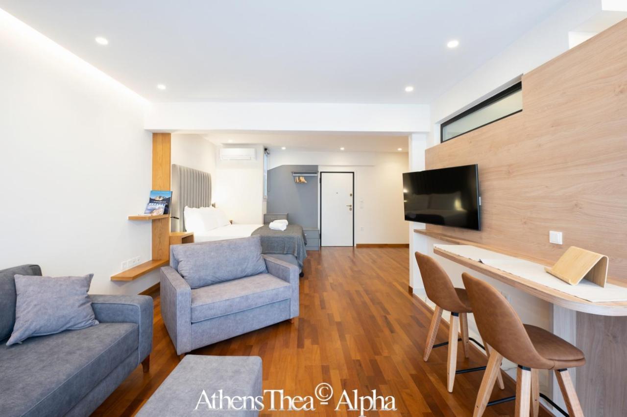 Athensthea Alpha Luxury Penthouse Apt In Omonia Bagian luar foto