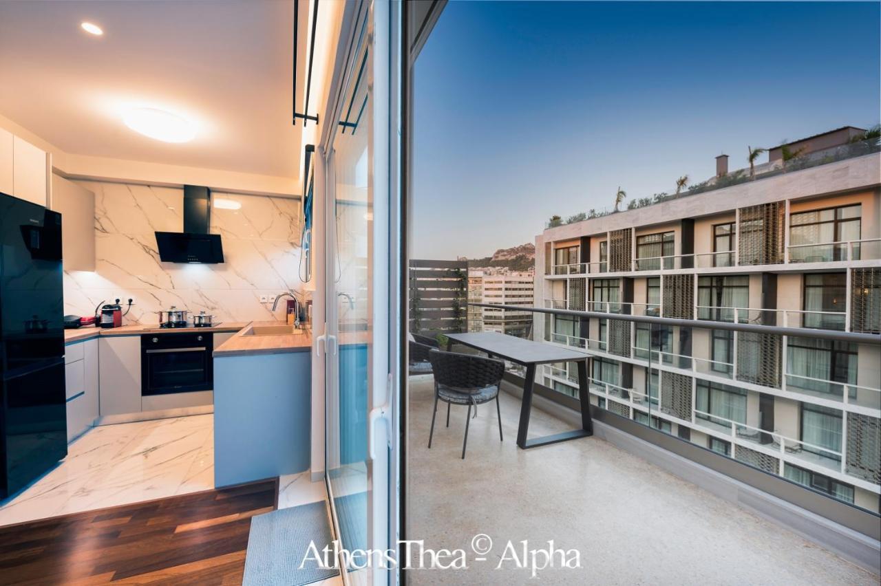 Athensthea Alpha Luxury Penthouse Apt In Omonia Bagian luar foto