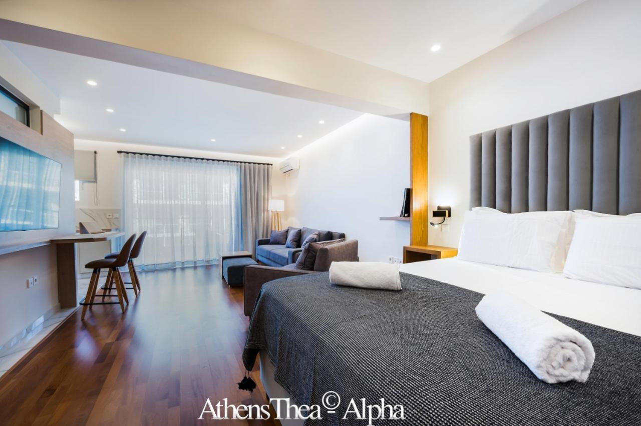 Athensthea Alpha Luxury Penthouse Apt In Omonia Bagian luar foto