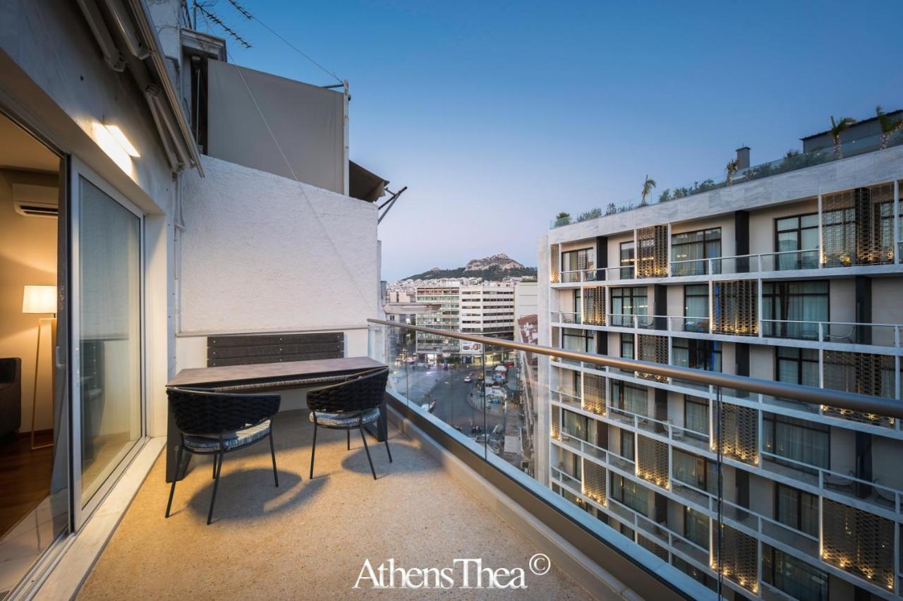 Athensthea Alpha Luxury Penthouse Apt In Omonia Bagian luar foto